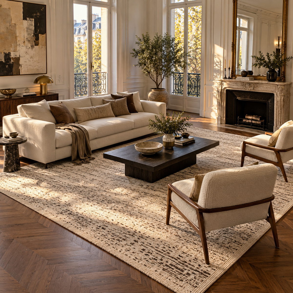 Quelle taille de tapis pour un salon ? Guide pratique Image