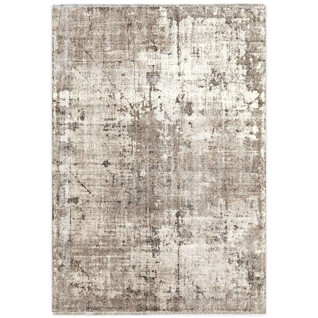 Détail du motif du tapis vintage bleu marine lavable Domitille