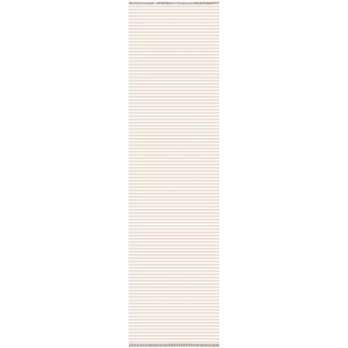 Tapis Géométrique Moderne Crème et Blanc Lavable Sofia, vue 6