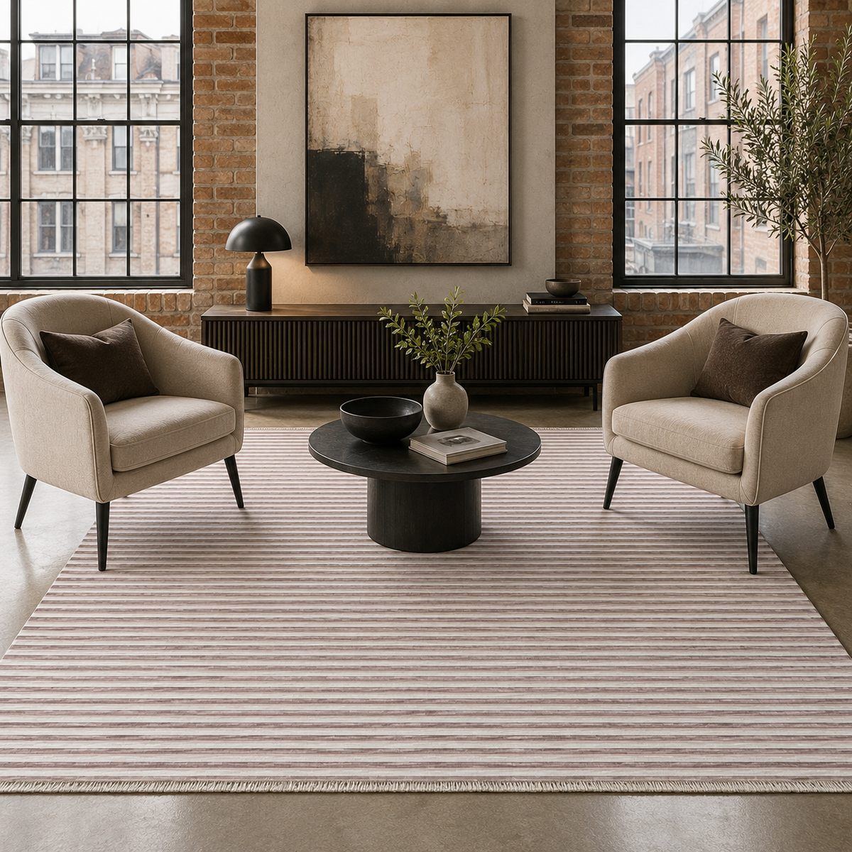 Tapis Moderne Bleu Marine Lavable Joséphine, vue 10