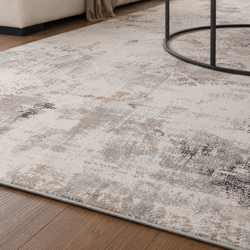 Tapis Ethnique Vintage Bleu Marine Lavable Zoé, vue 9